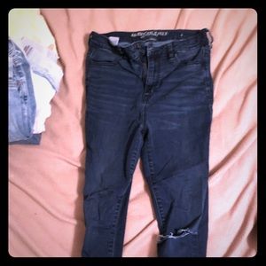 super skinny american eagle jeans size 10
